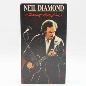 Neil Diamond Greatest Hits Live VHS CMV 19V-49014